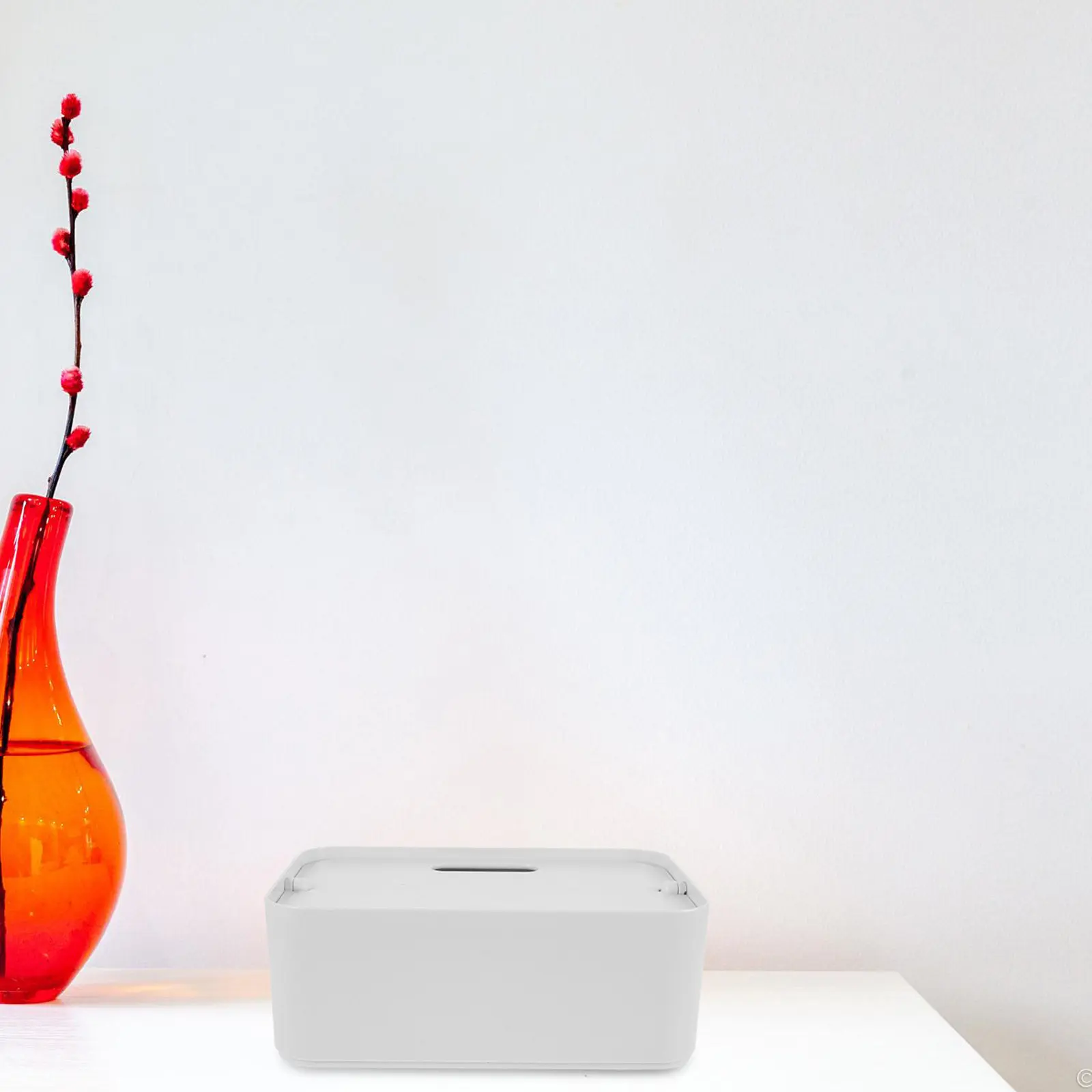 

Белый легкий пластиковый органайзер для хранения канцелярских принадлежностей, художественных принадлежностей, карандашей, мелков для школьного стола, для студентов