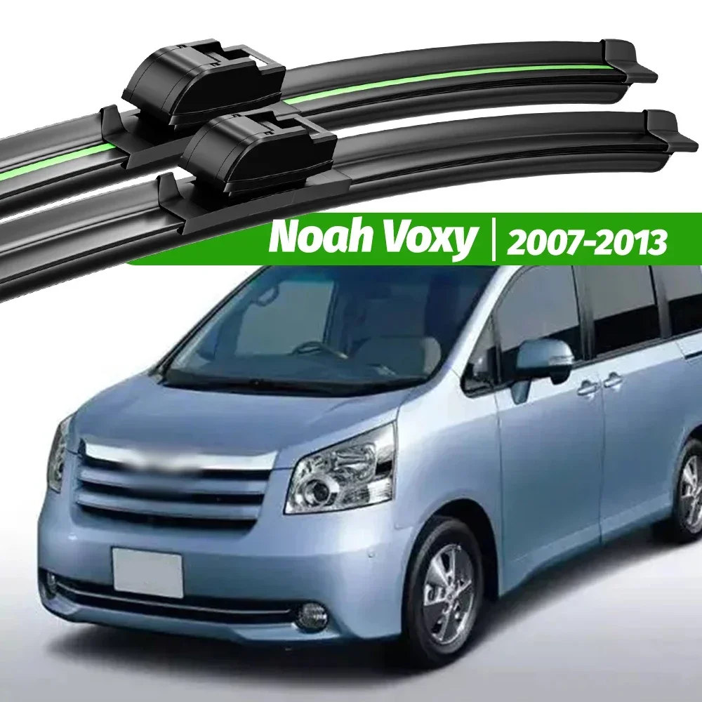 

For Toyota Noah Voxy ZRR70 VAN 2007-2013 2pcs Front Windshield Wiper Blades 2009 2010 2011 2012 Windscreen Window Accessories