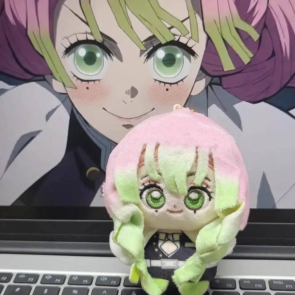 10cm quente demon slayer bonecas de pelúcia kanroji mitsuri agatsuma zenitsu shinobu iguro obanai anime figura brinquedos de pelúcia presente de natal