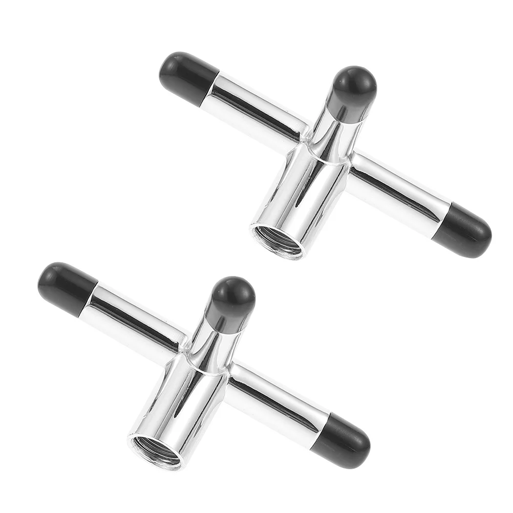 2Pcs Pool Queue Brücke Kreuz Kopf Metall Slide-auf Billard Queue Unterstützung Snooker Pool Tisch Zubehör Kreuz Brücke kopf