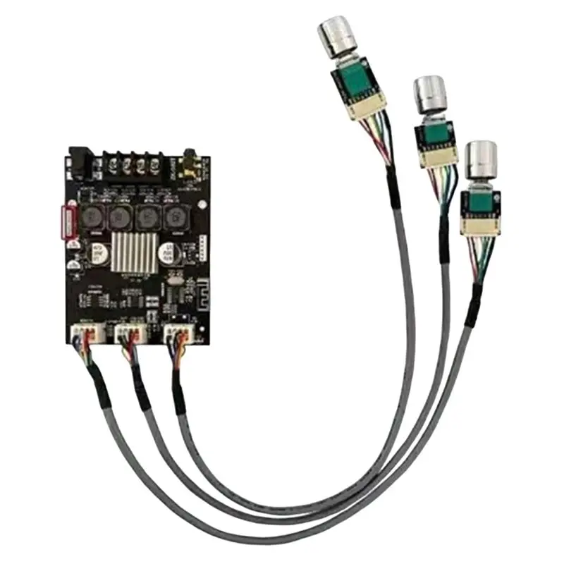 [EYEL!NEW!】 ZK 502T Audio Amplifier Board Module Stereo 50Wx2 Pre Amplifier Board Dual Channel Output Module Sound Overheating