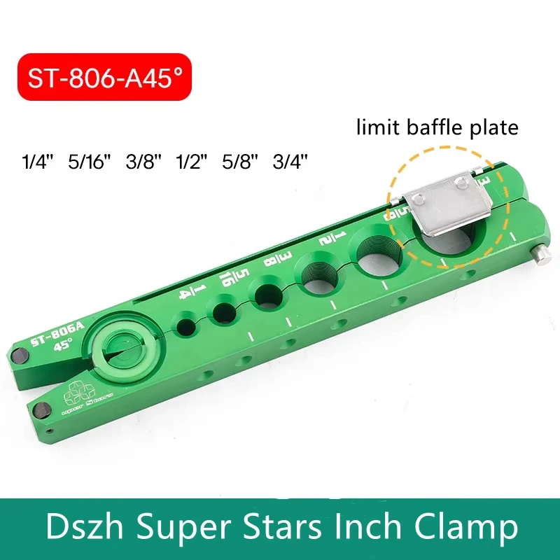 

Air Conditioner Tools Reamer Flaring Tool ST-806A Copper Pipe Maintenance Eccentric Tube Expander Tool Metric Imperial Splint