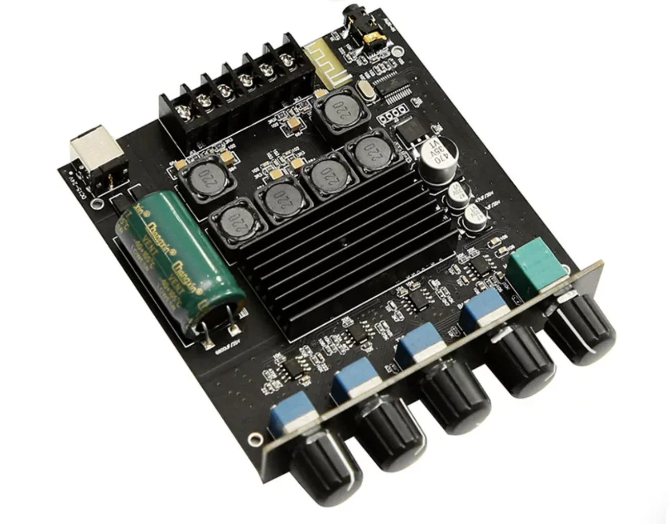 BT201 TPA3116 2.1CH Class D HIFI Amplifier Board - High-Fidelity Bluetooth 5.0 Power Amp Module