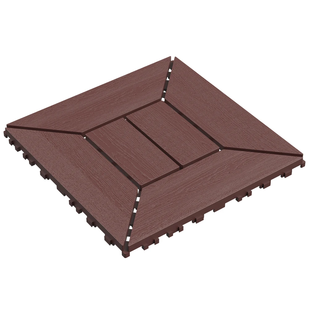 

New 12 inch balcony deck tiles, DIY interlocking deck floor tiles, indoor and outdoor floor tiles, easy to install patio tiles