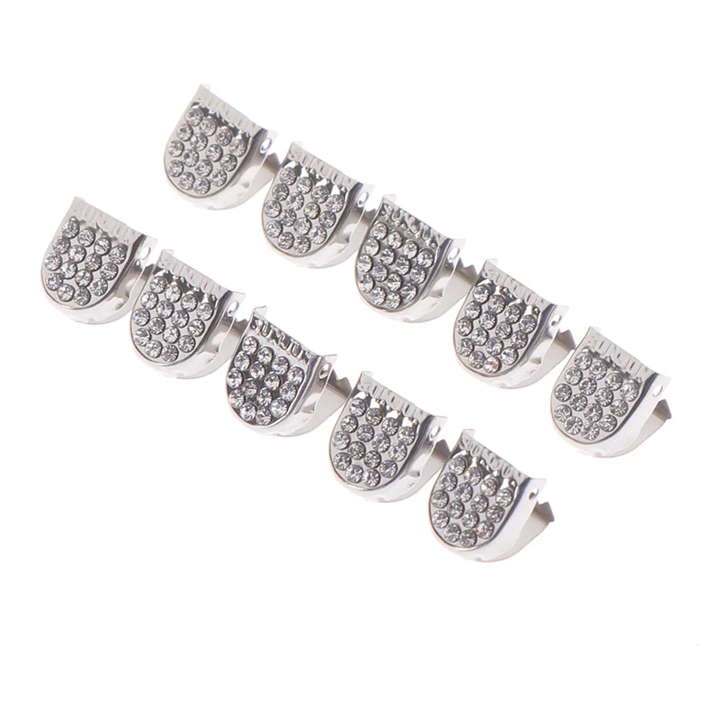 (.) 10pc Metal Shoelaces Tips Head No Tie Shoelaces Metal Lace Lock DIY Sneaker Kits