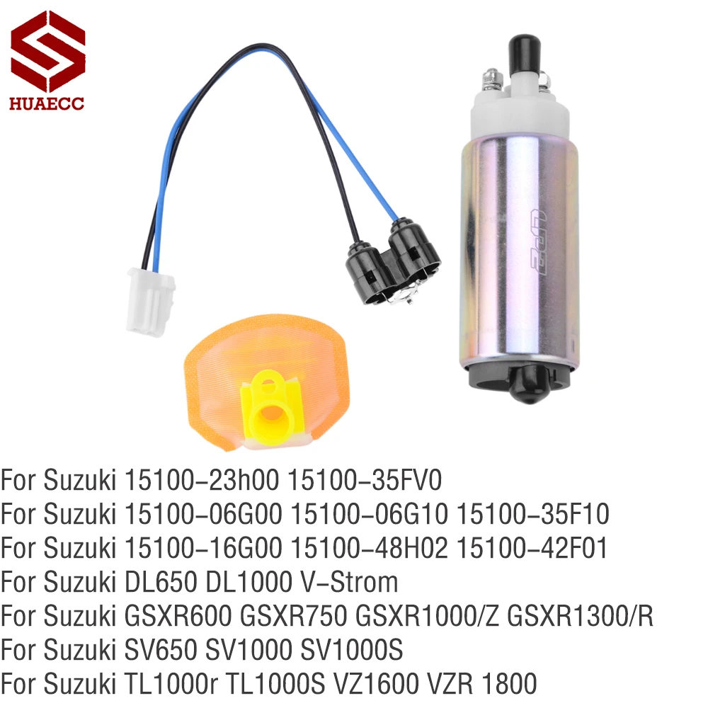 

Motorcycle Fuel Pump for Suzuki SV 650 1000 DL650 DL1000 V-Strom 650 1000 GSX R 600 750 1000 GSX 1400 1300 B-King TL1000R S