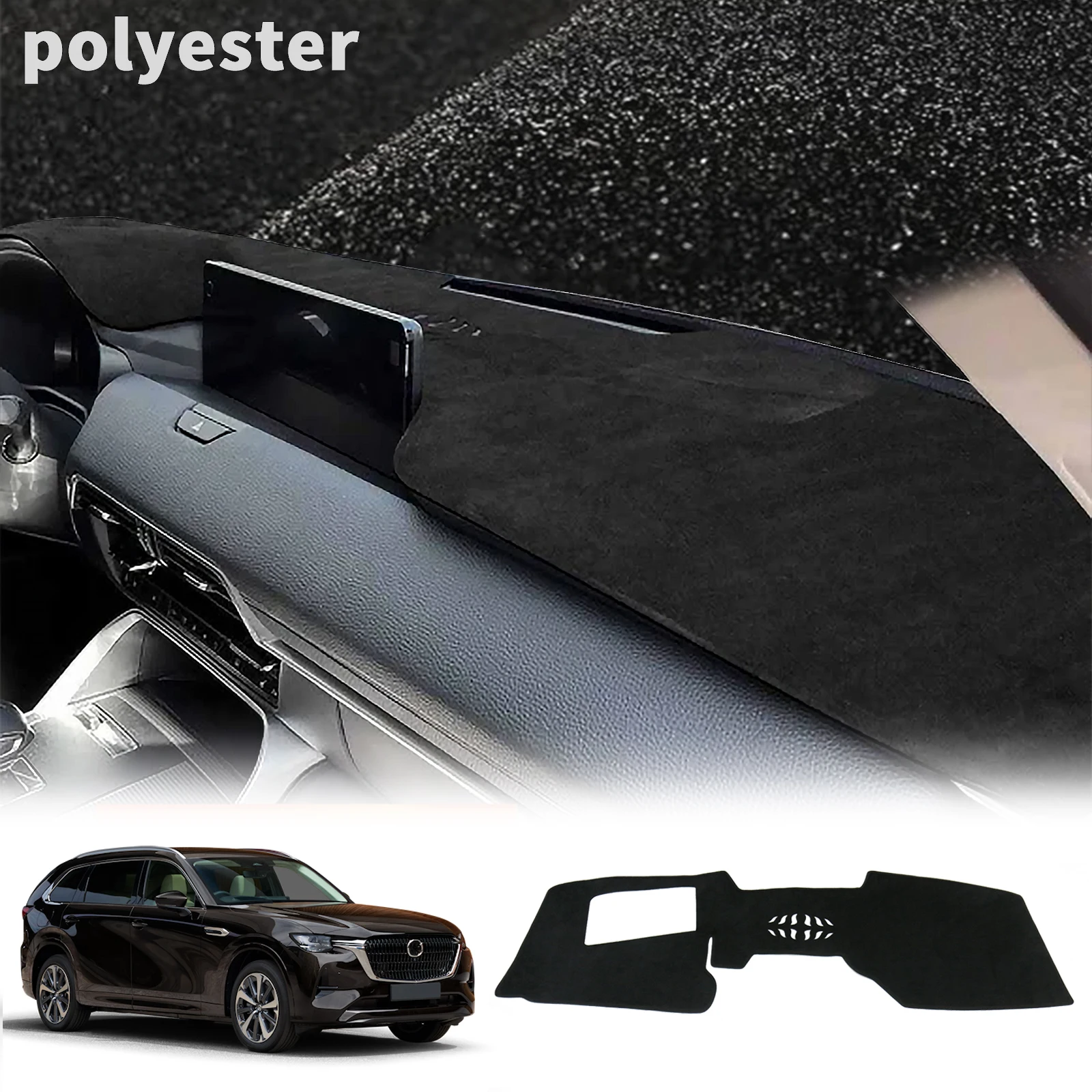 

Car Dashboard Pad Cover Non-Slip for Mazda CX-80 CX80 2024 2025 2026 Dash Mat Dashmat Sunshade Protective Carpet Accessoriesr