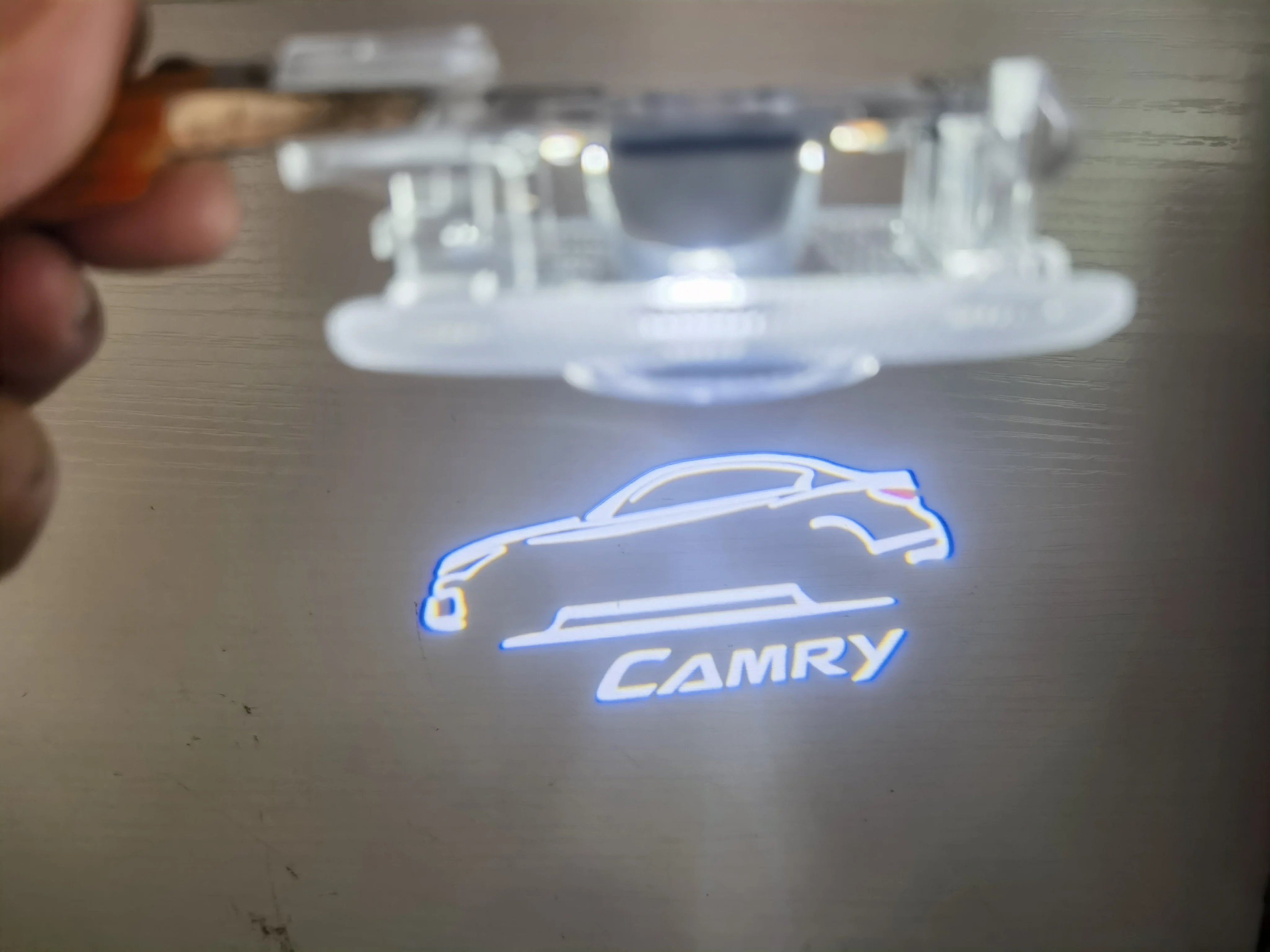 

Auto Courtesy Ghost For Toyota Door Light 2X Camry Welcome Light LED Door Light For Toyota Camry Car Styling Toyota Puddle Lamp