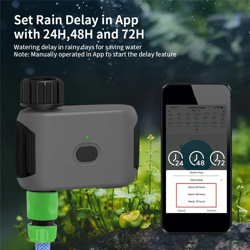 BNVN-الذكية بلوتوث حديقة سقي صمام تويا مؤقت الري التحكم عن بعد تصفية قابل للغسل للبرمجة الموقت الرش