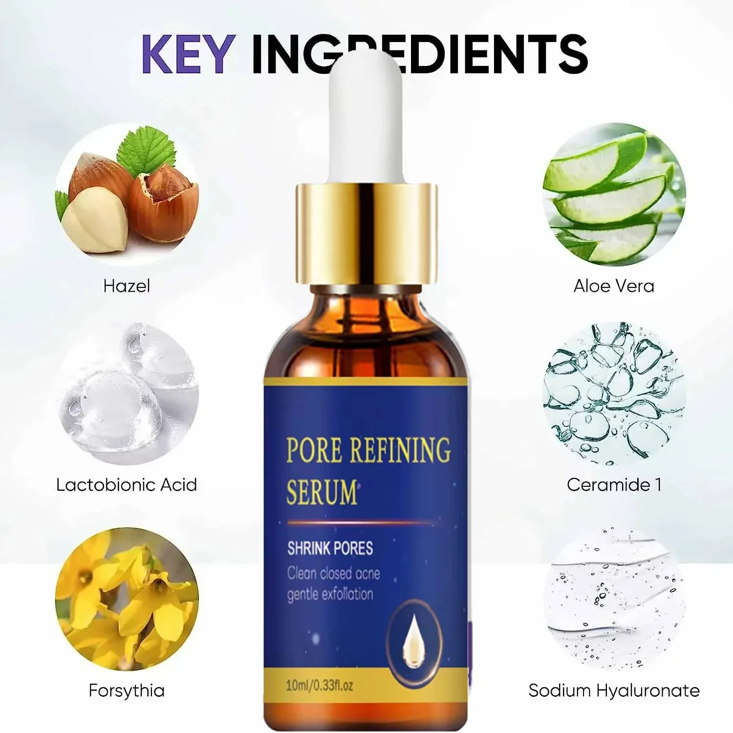 Removing Large Pores Pore Shrinking Serum Face Tightening Repairing Facial Pore Remover Minimizing Moisturizing Skin Care