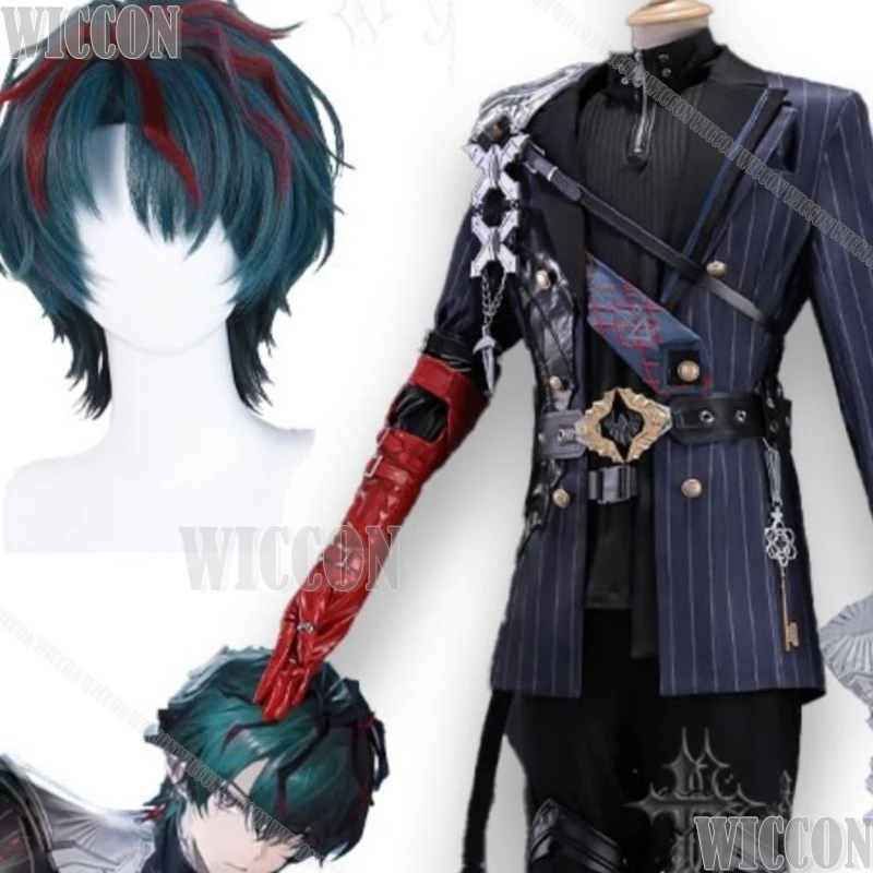 

Arknights Endfield Camille Black Formal Outfit Cosplay Costume Game Anime Full Set For Men Navidad Carnaval Event Halloween Cos
