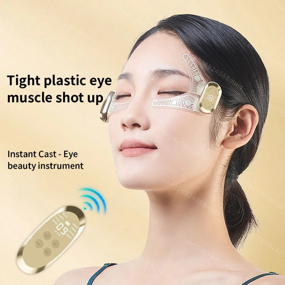 Ems Pulse Microcurrent Eye Care Device Eye Massager To Relieve Fatigue Massage Reduce Dark Circles Eye Swelling Anti-Wrinkle