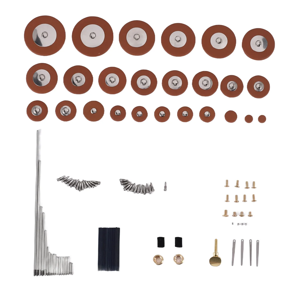 -NEW 119Pcs/Set Alto Sax Saxophone Repair Parts Screws + Saxophone Springs Kit DIY Tool Woodwind Instrument Accessories