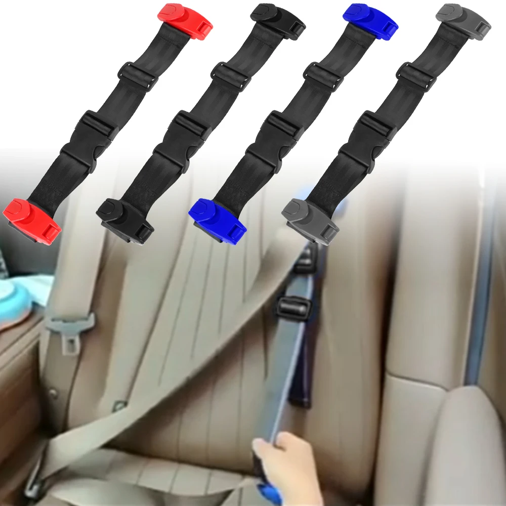 

Universal Comfort Shoulder Neck Strap Car Seat Safety Belt Adjuster Fixing Device Protection Clip Buckle Seatbelt