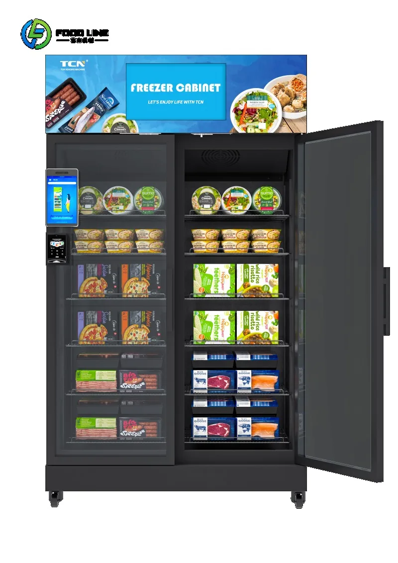 

Automaten Large Capacity AI Vending Machine Frozen Cabinet Vending Machine for Sale