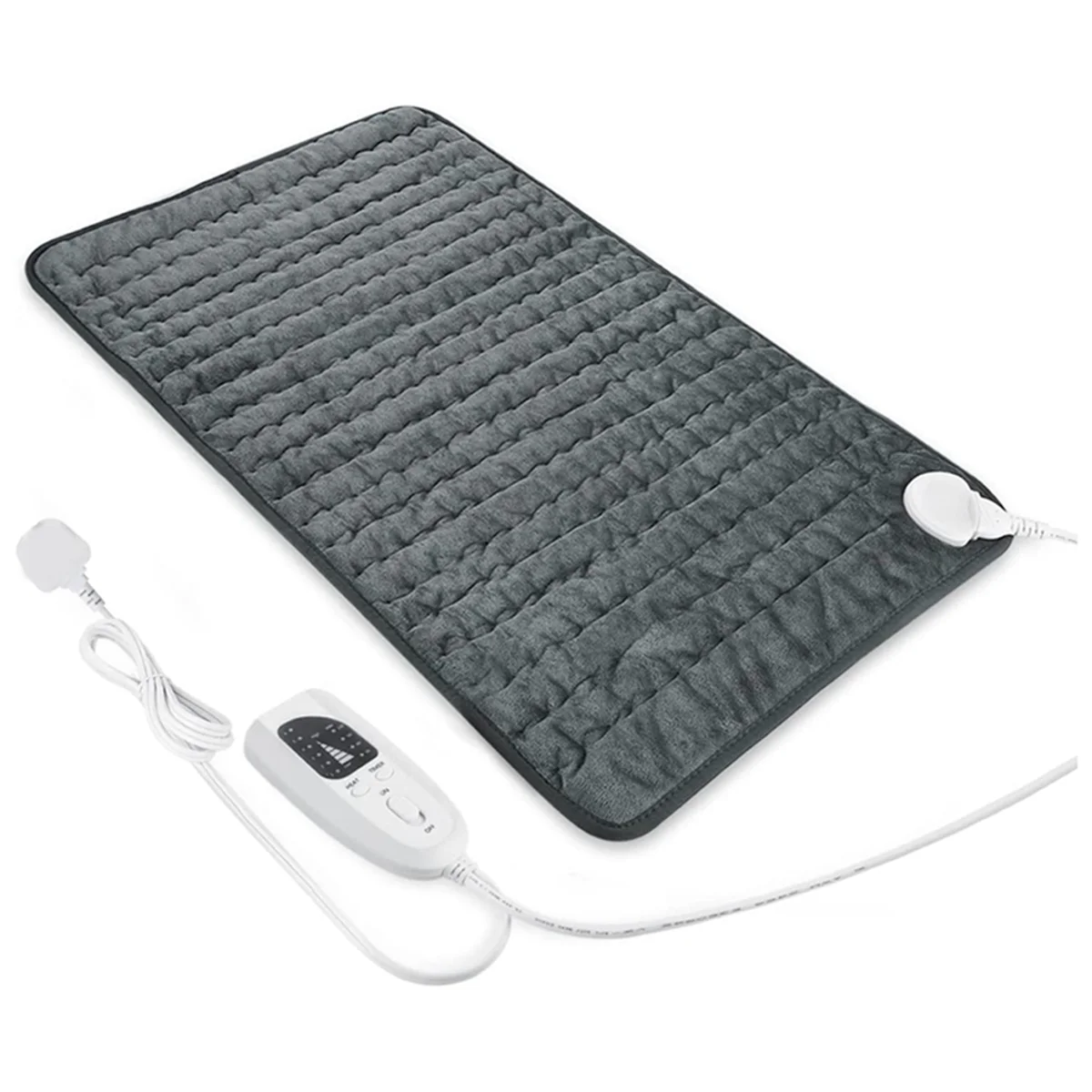 Heating Pad - Electric Heating Pads - Hot Heated Pad for Back Pain Muscle Pain Relieve - Auto Shut Off Function UK Plug