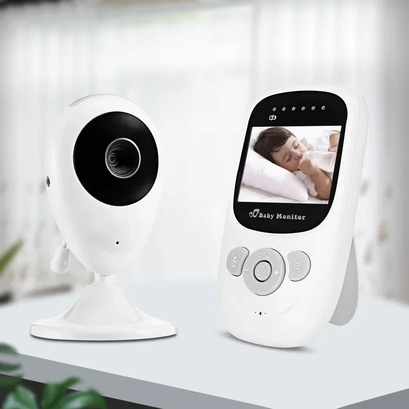 Baby Monitor SP880 Night Vision Temperature Lullabies Intercom VOX Video Walkie Talkie Surveillance Security Camera Babysitter