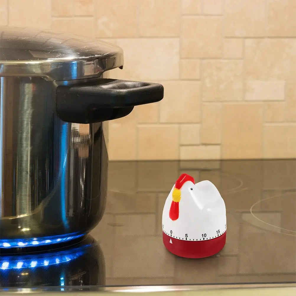 2 Pcs Kitchen Timer Cooking Electronic Animal Countdown Plastic Boiled Egg Analog Child