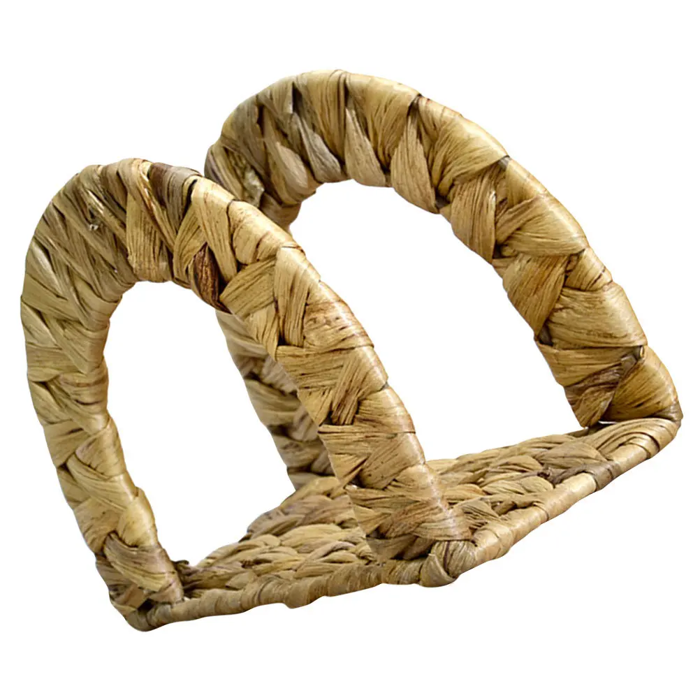 

Napkin Holder Woven Design Freestanding Stand For Kitchen Bar Cafe Restaurant Tabletop Napkin Storage Dispenser Organizer