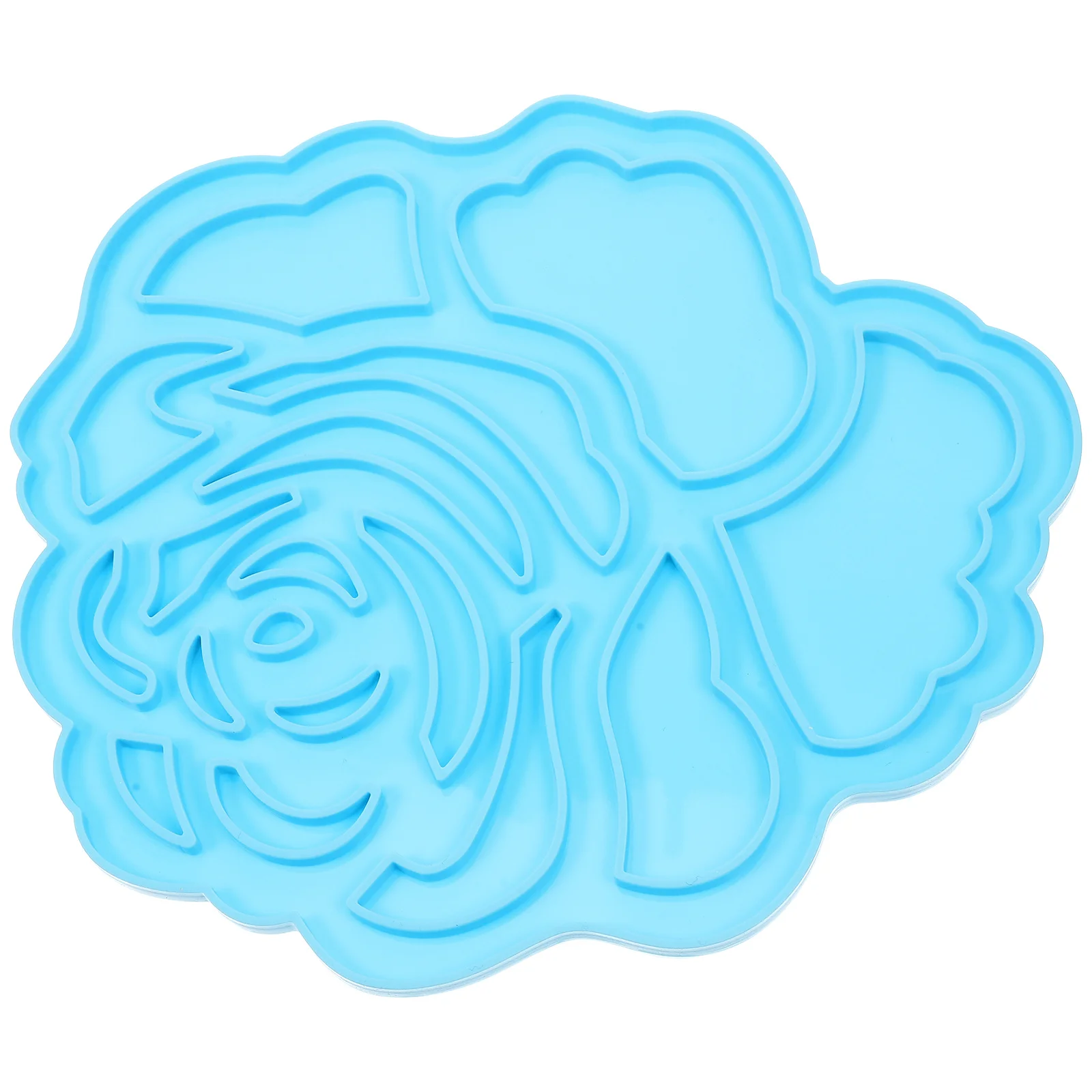 

Flower Mold Easy to Use Roses Silicone Decorate Unique Crafts Molds for Silica Gel Ornament DIY