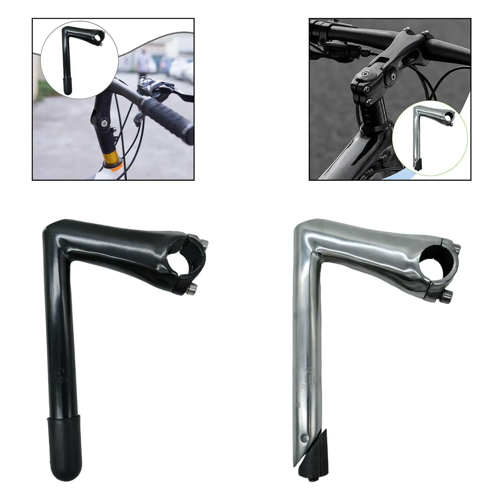 

Bike Handlebar Stem Parts Bicycle Quill Stem for Sports Mountain Bike Riding