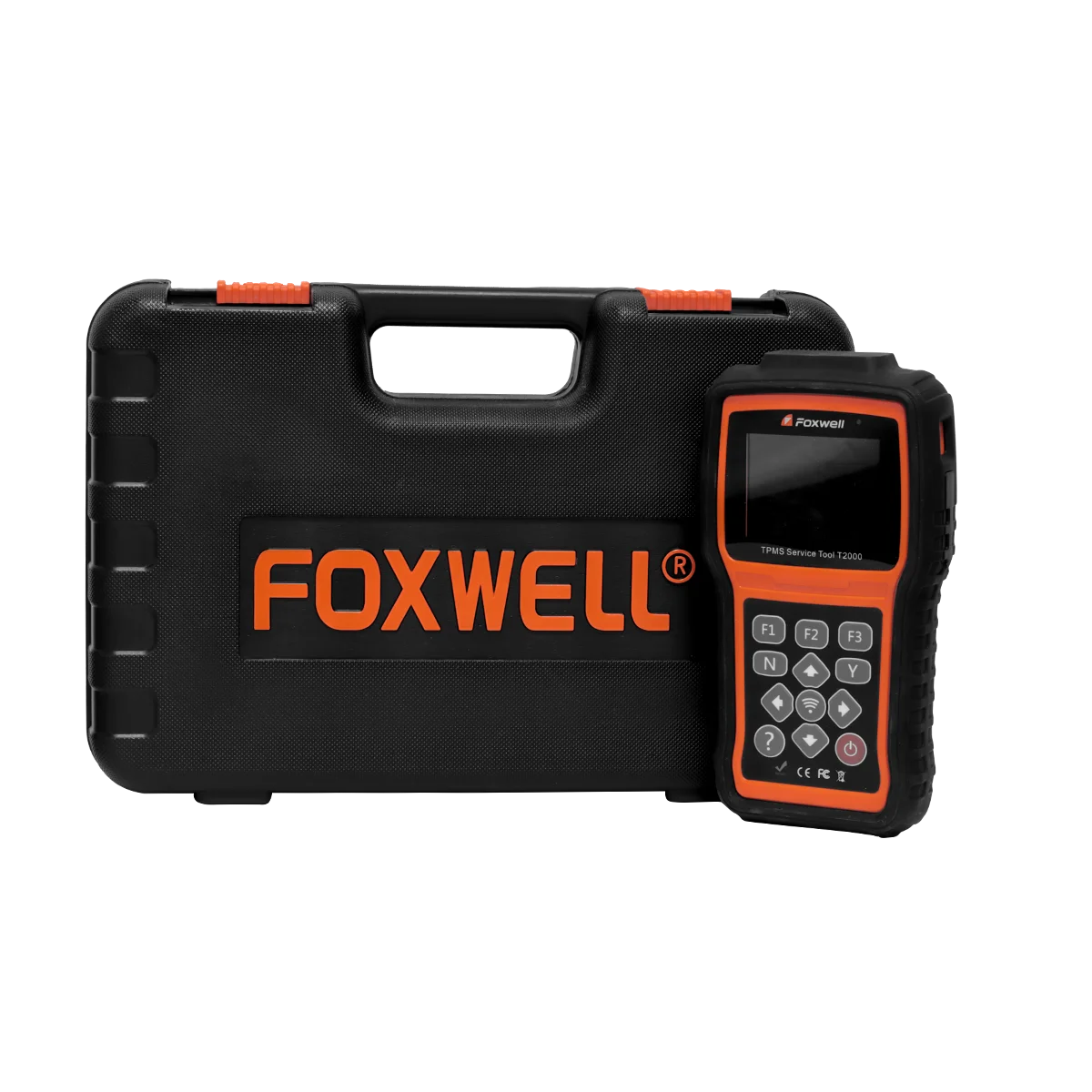 أجهزة استشعار الإطارات المبرمجة Foxwell T2000 TPMS تنشيط أداة البرمجة مع وظيفة OBDII الكاملة لنظام مراقبة ضغط الإطارات