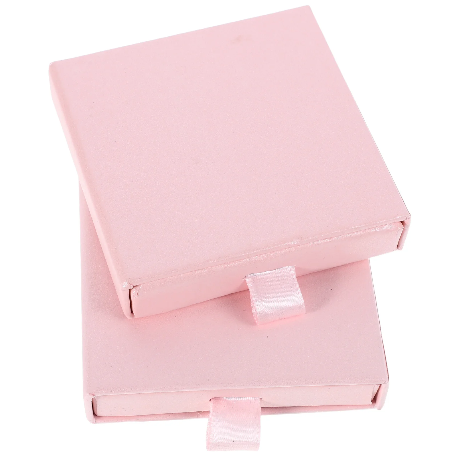 

2 шт., набор подарочных коробок для ювелирных изделий для серег, ожерелий, колец, браслетов, универсальный дизайн, прочные материалы, подарочная упаковка