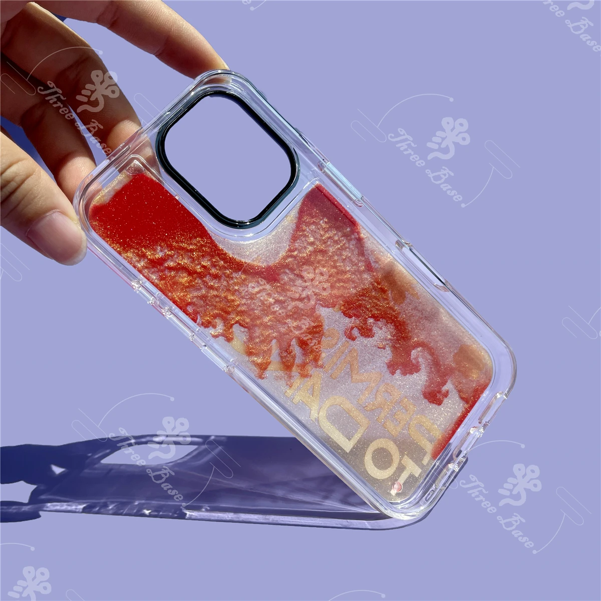 Phone Case YTC PTD Mic Drop Floating Liquid Quicksand Glitter Black Swan Boy With Luv For iPhone 17 16 PROMAX 15 PRO 13 Pro 14+