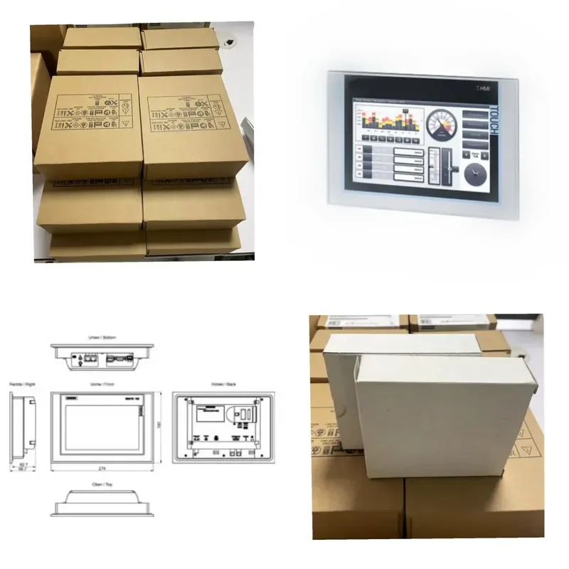 9-Inch HMI Touch Screen 6AV2124-0JC01-0AX0 HMI TP900 Comfort Panel