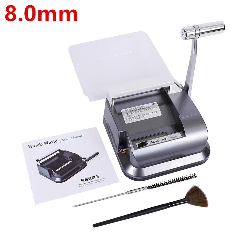 Hydraulic Pressure Cigarette Rolling Machine 6.5/8.0mm Automatic Rebound Cigarette Maker Machines For Making Cigarettes