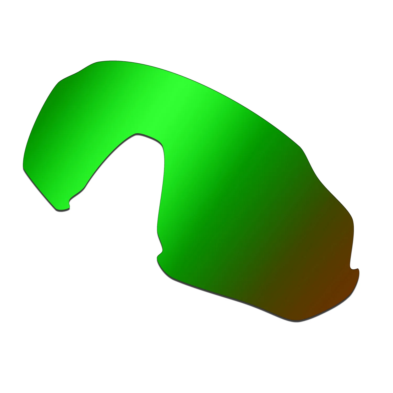 

HKUCO Replacement Lenses For Flight Jacket Sunglasses Emerald Green Polarized