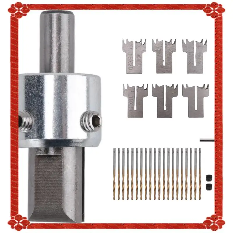 

24-Hour Delivery 30 PCS Ring Drill Bit Set, 16-21 Mm Blades Wood Ring Drill Bit Wooden Ring Maker Steel Wood Bead Drill Bit
