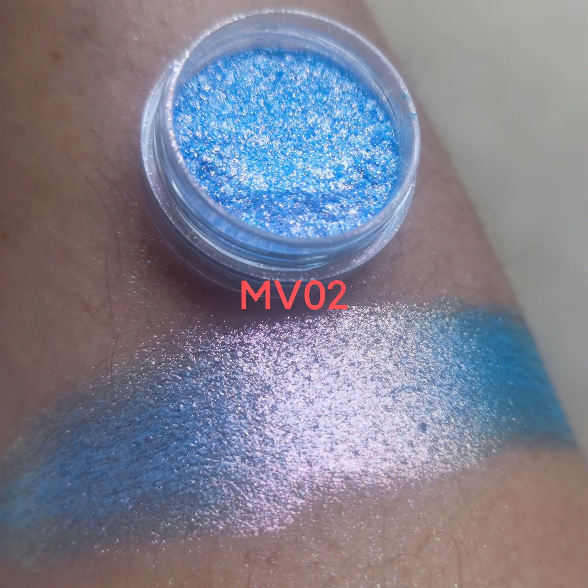 1g MV Série Candy Rainbow Diamond Chameleon Duochrome Mudança Pigmento Solto Para Maquiagem