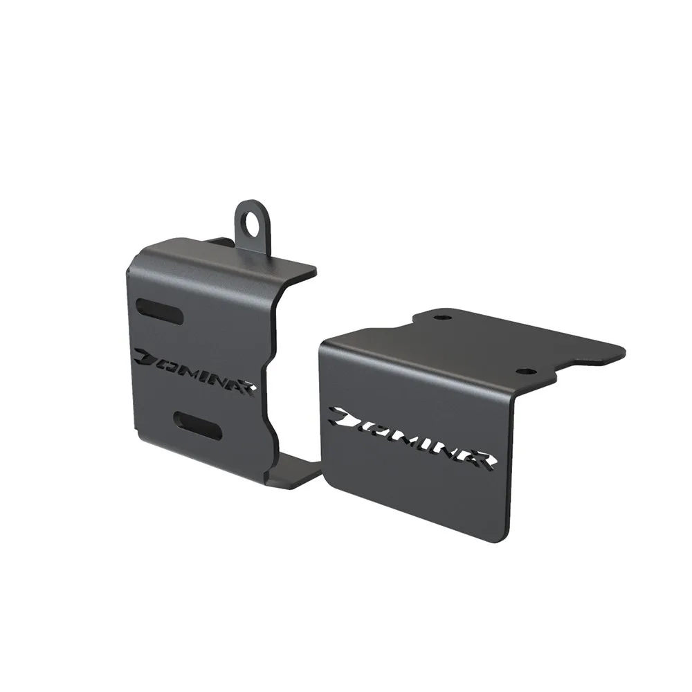 ل BAJAJ Dominar 400 250 Dominar400 جميع السنوات دراجة نارية الملحقات الجبهة الخلفية سائل الفرامل خزان غطاء حماية غطاء حامي