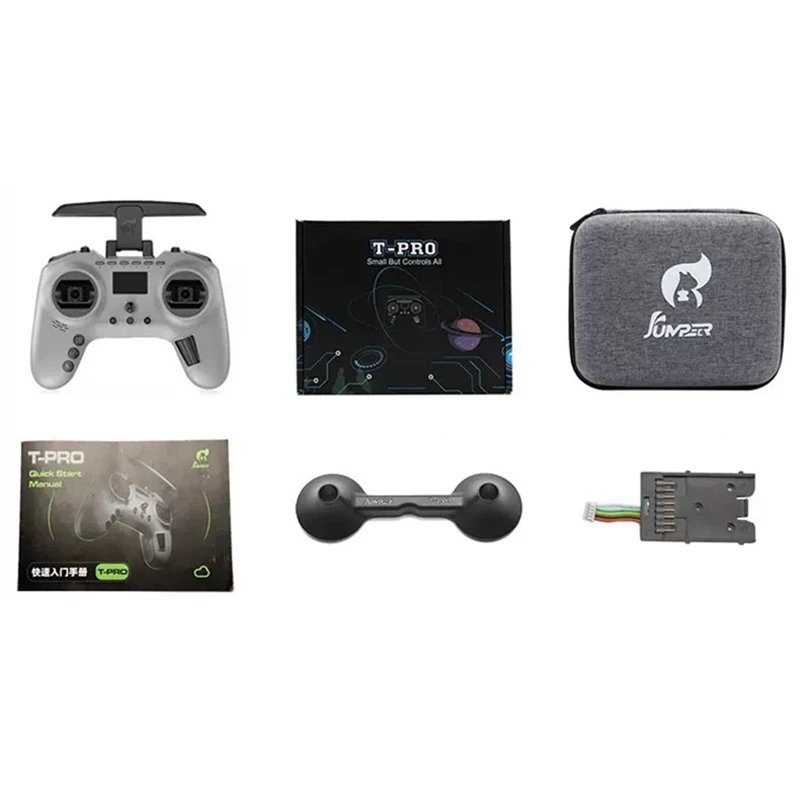 Jumper T-Pro V2 uchwyty pilot wewnętrzny 2.4G 1W Expresslrs ELRS JP4IN1 moduł wieloprotokołowy kontroler radiowy