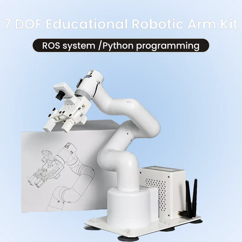 Yahboom JetCobot 7 DOF Collaborative Robotic Arm ROS AI Visual Recognition Support Jetson NANO/ORIN NANO/ORIN NX Board Control