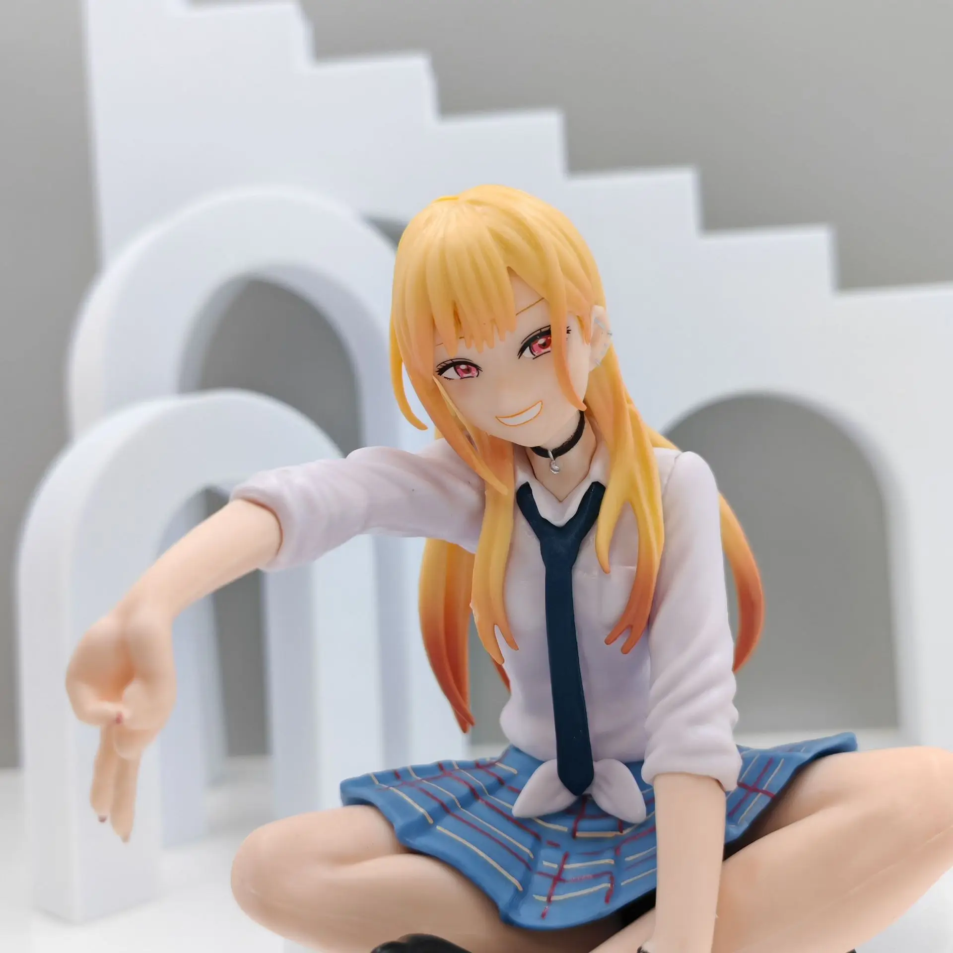 

Hot Selling New My Dress-Up Darling Marin Kitagawa Sitting Anime Figure Bishoujo Collectible PC Desktop Decor Birthday Gift Fans
