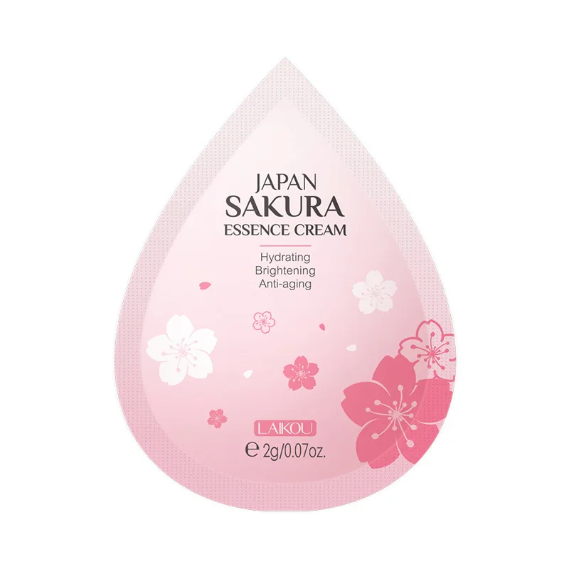 Sakura Face Cream Anti Aging Wrinkle Face Lifting Lightening Fine Line Whitening Brighten Skin Tone Moisturizing Korean Cosmetic