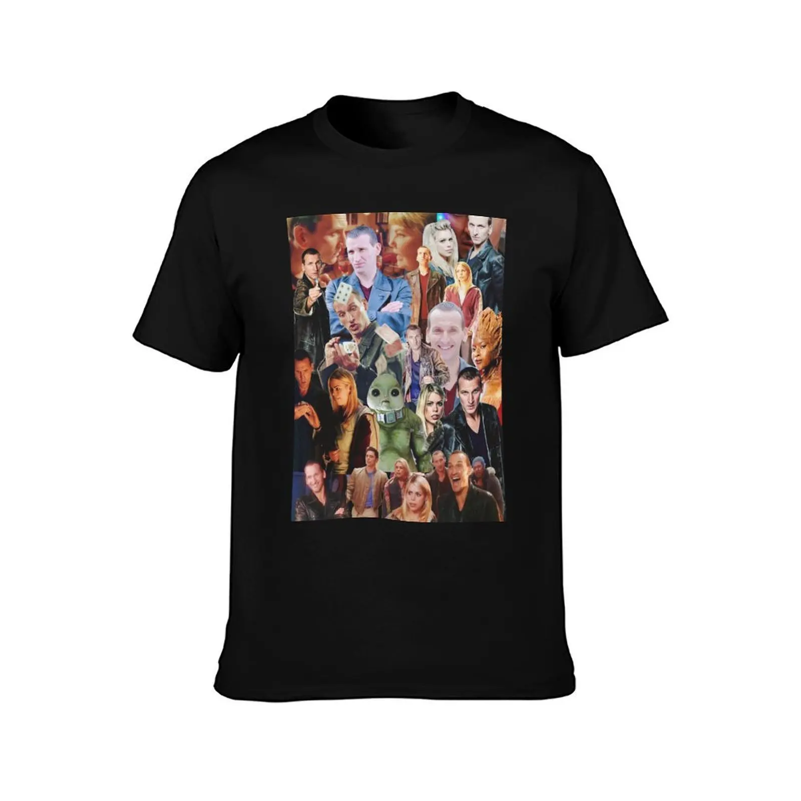 ninth doctor <3 T-Shirt Basic Simple Casual Short Sleeve Tee T-Shirt