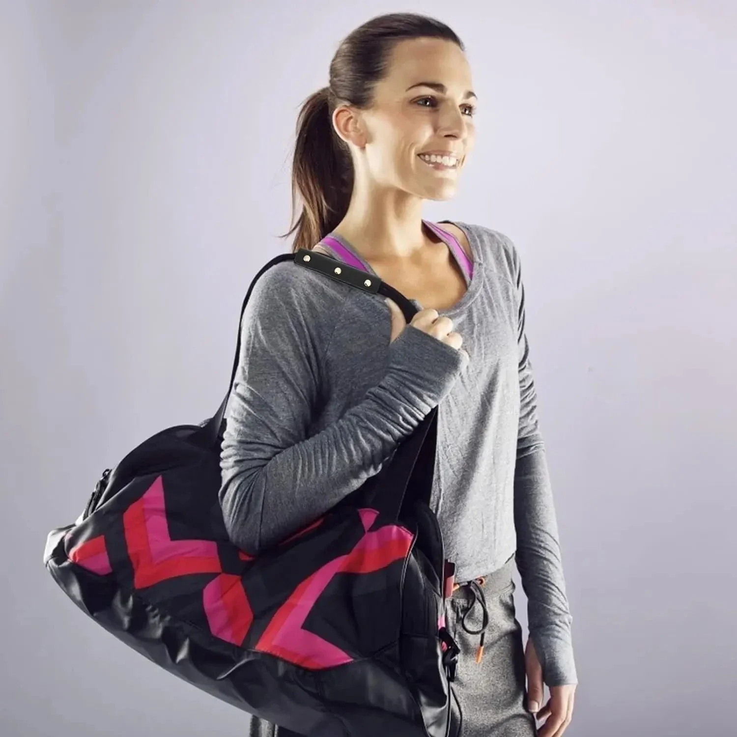 غطاء مقبض من جلد البولي يوريثان، مقبض حقيبة يد واقي، مشبك سرج ملفوف، حقيبة، حزام كتف حقيبة اليد، ملحقات حقيبة السلسلة