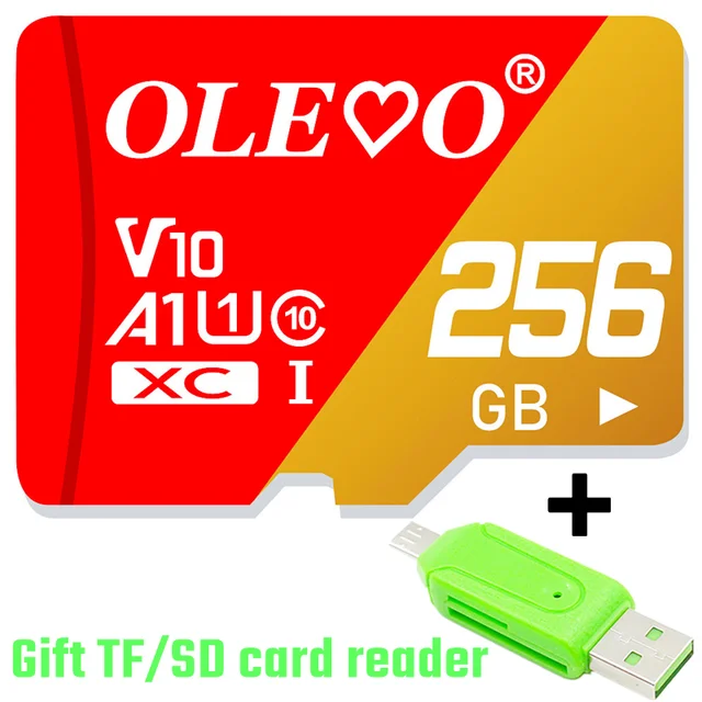 100% oryginalna karta pamięci 256GB 128GB 64GB 32GB A1 Micro TF karta SD klasy 10 UHS-1 karta pamięci dla Samrtphone/PC