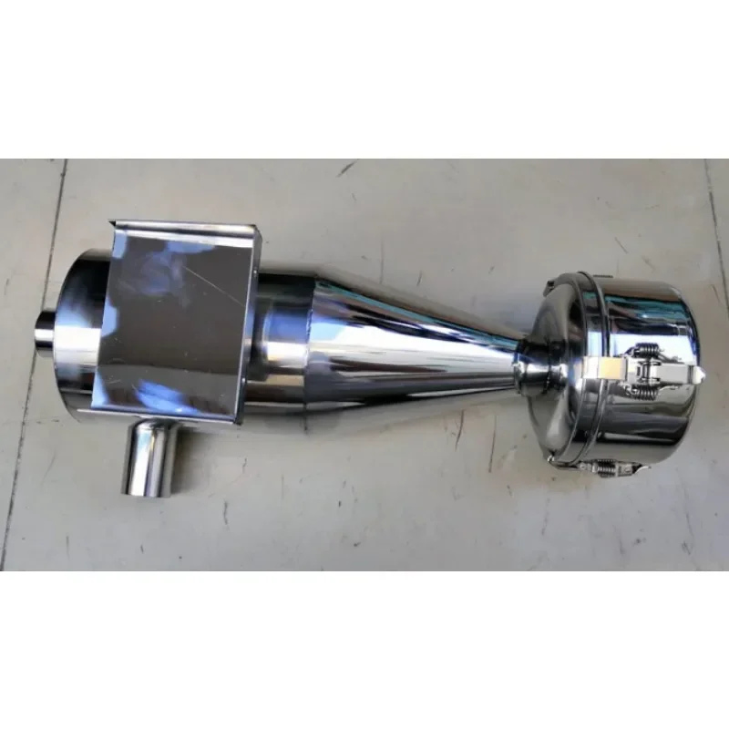 Stainless Steel Cyclone Dust Collector for Material Feeder, Industrial Cyclone Separator Air Filtration System