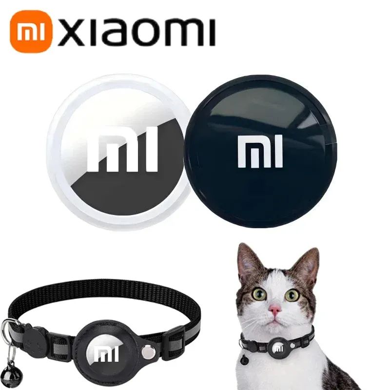  Xiaomi Mini Gps Tracker System FindMy App Air Tag Smart Bluetooth Locator Child Finder Bag Anti-Loss Pet Collar with Tracker NEW 