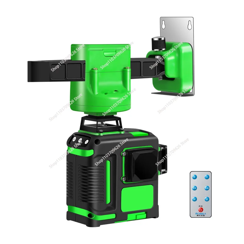 8-Wire  3D Green Rotary Beam Self-Leveling Laser Auto Leveling Laser Level