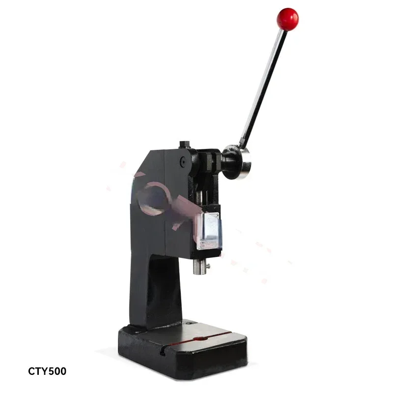 0.5T Finale Machine Manual Press Punching Machine Watch Repairing Tool Press Bearing Zipper Clock Maintenance Installation Press