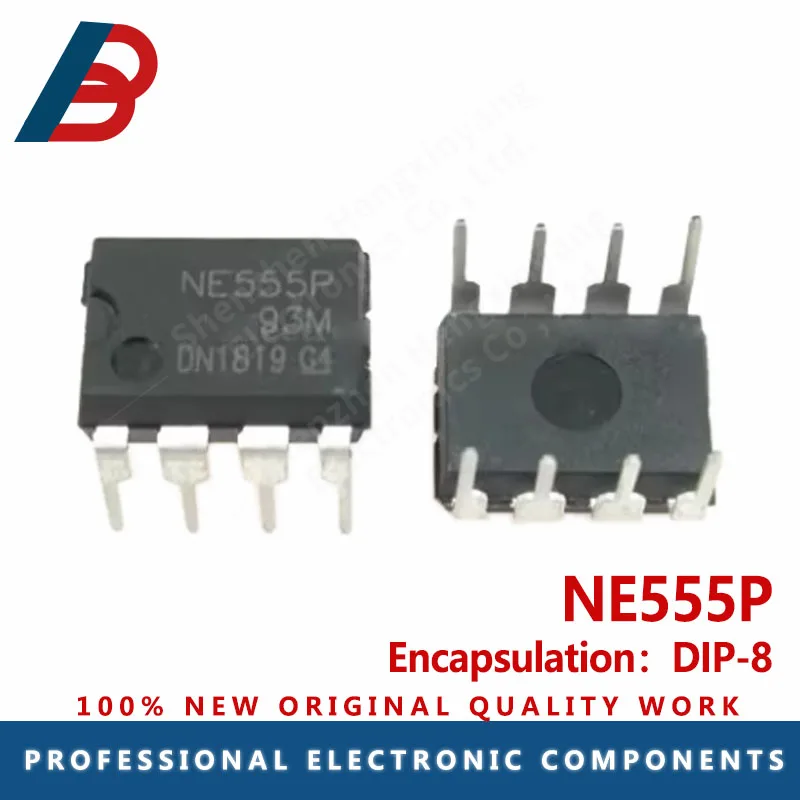 10PCS 100PCS New NE555 NE555P NE555N 555  DIP-8