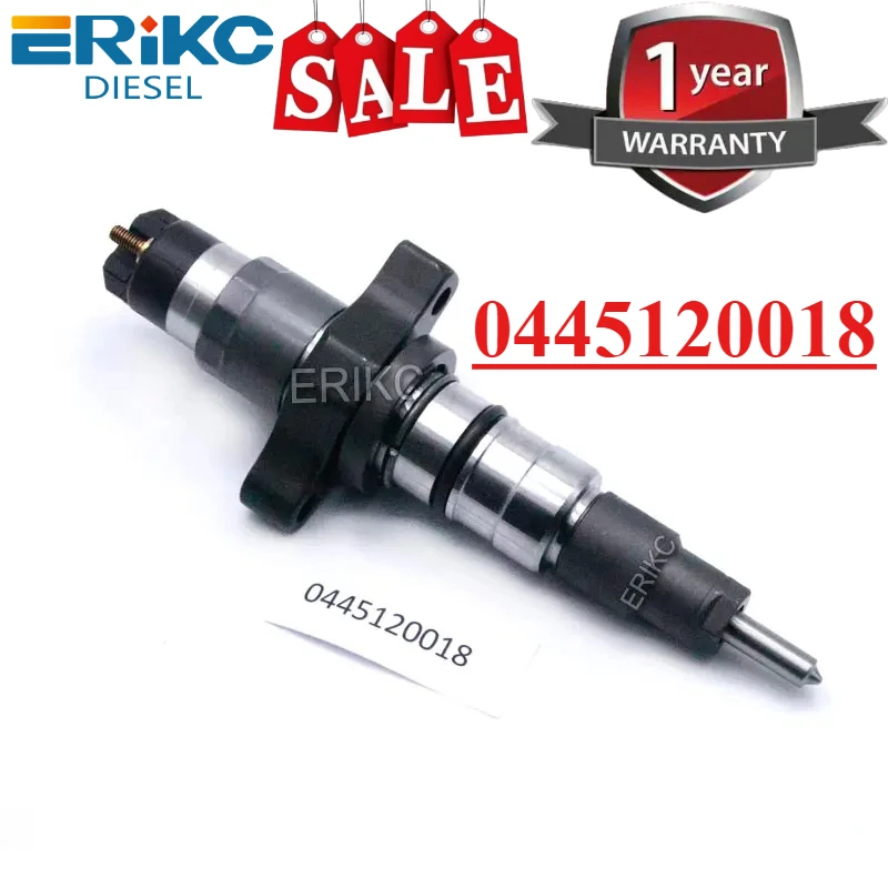 Inyector Original ERIKC 0445120018, Inyector Common Rail 0 445 120 018 para Dodge CUMMINS 3949619