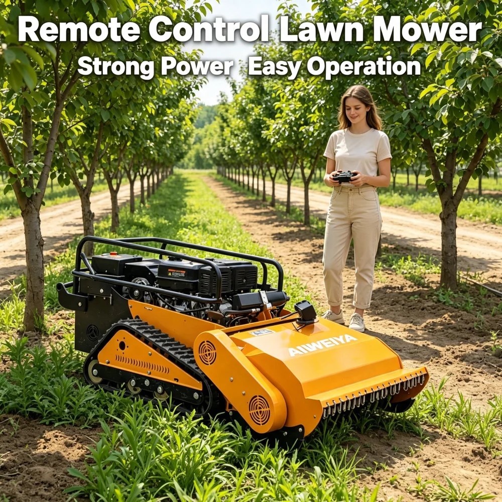Customized 800mm 1000mm Flail Mower Professional Lawn Mower High Efficiency Fast Delivery