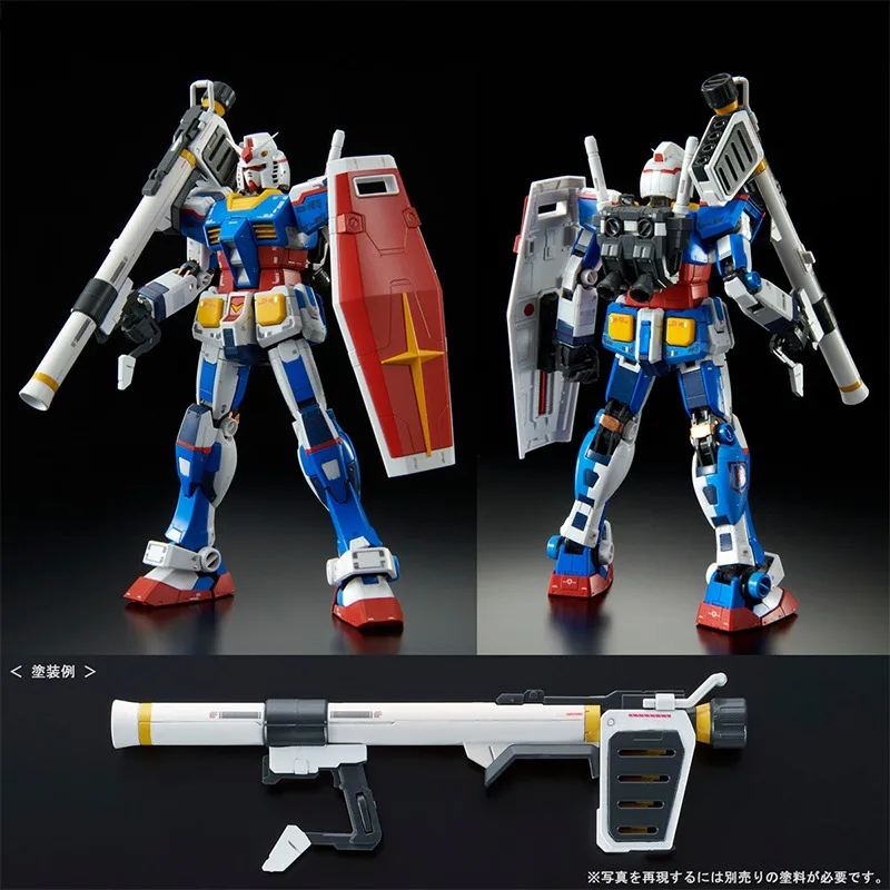 الأصلي حقيقية بانداي أنيمي GUNDAM RX-78-2 فريق مشرق RG 1/144 PB الجمعية لعبة مجسمة عمل الشكل هدية تحصيل الحلي