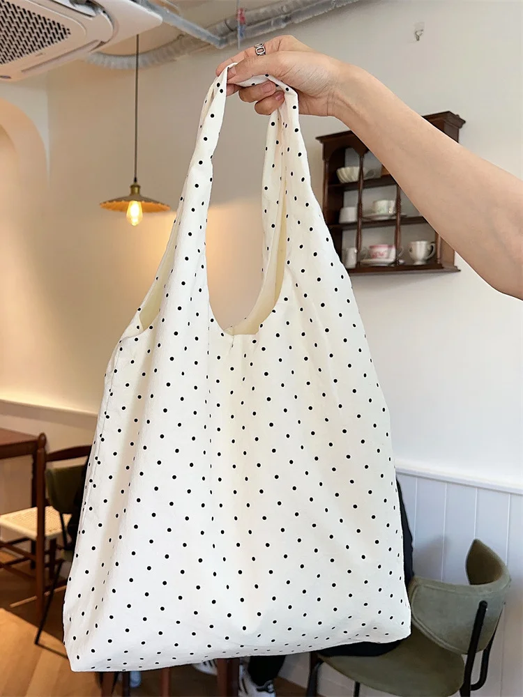 

Большая холщовая сумка-тоут Capaci, женская сумка на одно плечо, пригородная сумка Lazy Sle, Новое поступление, мягкая ткань, повседневное использование